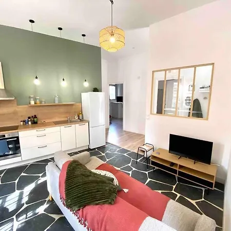 Beziers - Appartement 3 Chambres Parking Privee -Wifi -Clim Exterior photo